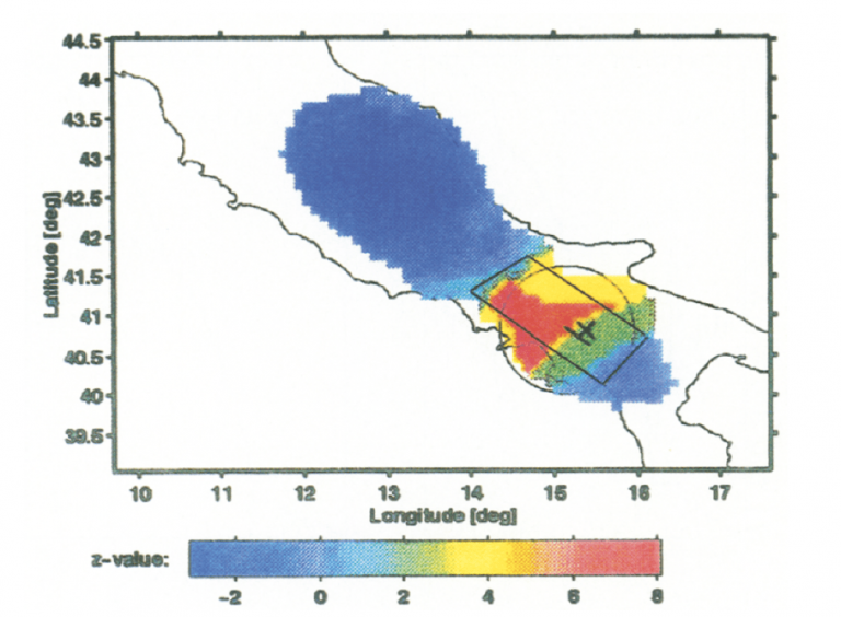 Variazione Del Tasso Di Sismicità Precedente Levento Del 23 Novembre 1980 Terremoto80 Tra 1531